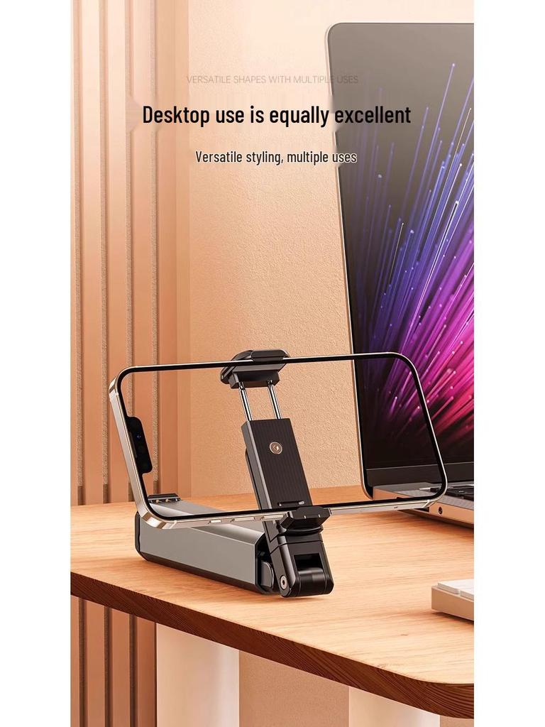 Adjustable Aluminum Phone Stand: Universal Portable Holder