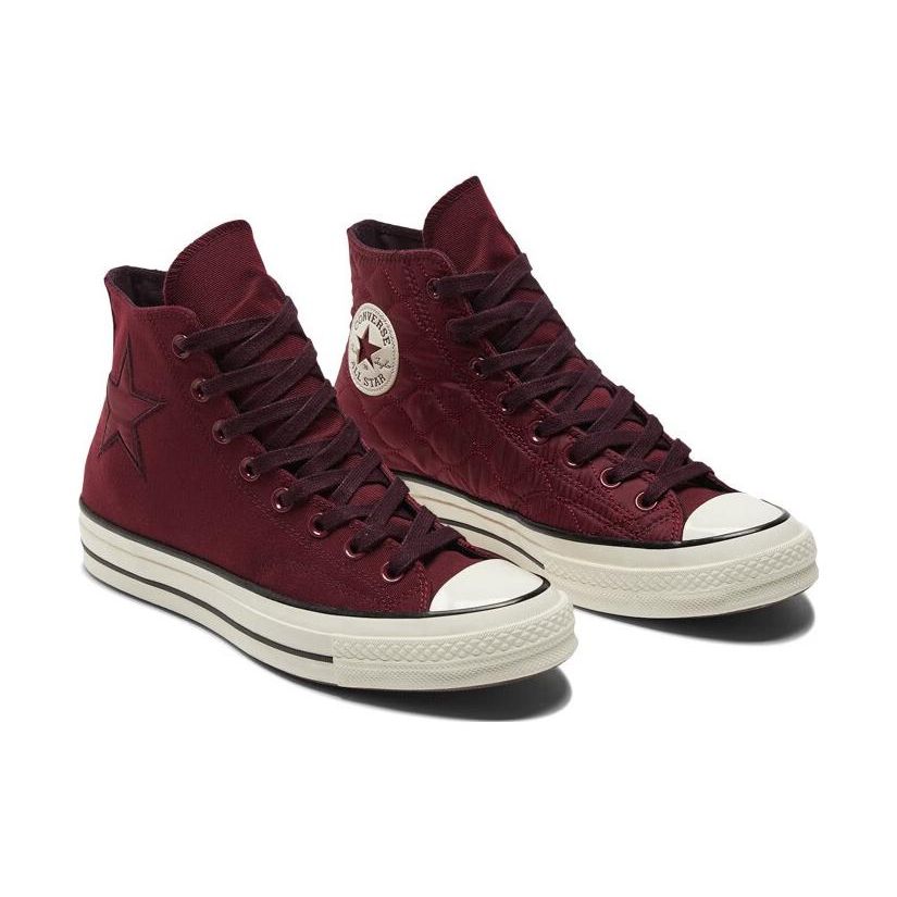 Converse 1970er Chuck Taylor All Star Retro Lässige High-Top Canvas Schuhe Unisex Sneaker Rot A04279C
