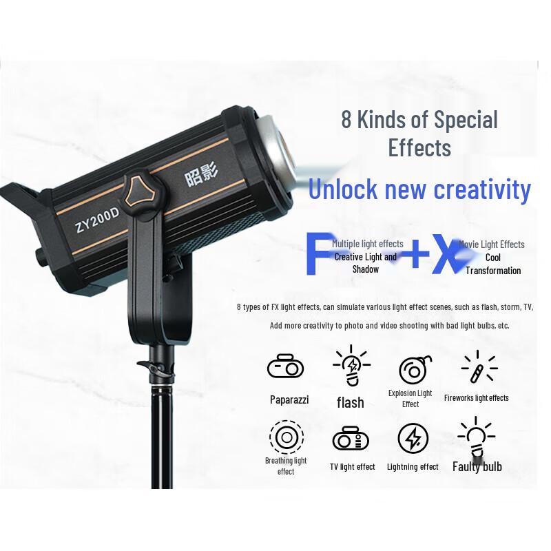 Zhaoying ZY200D 200W LED Photography Light