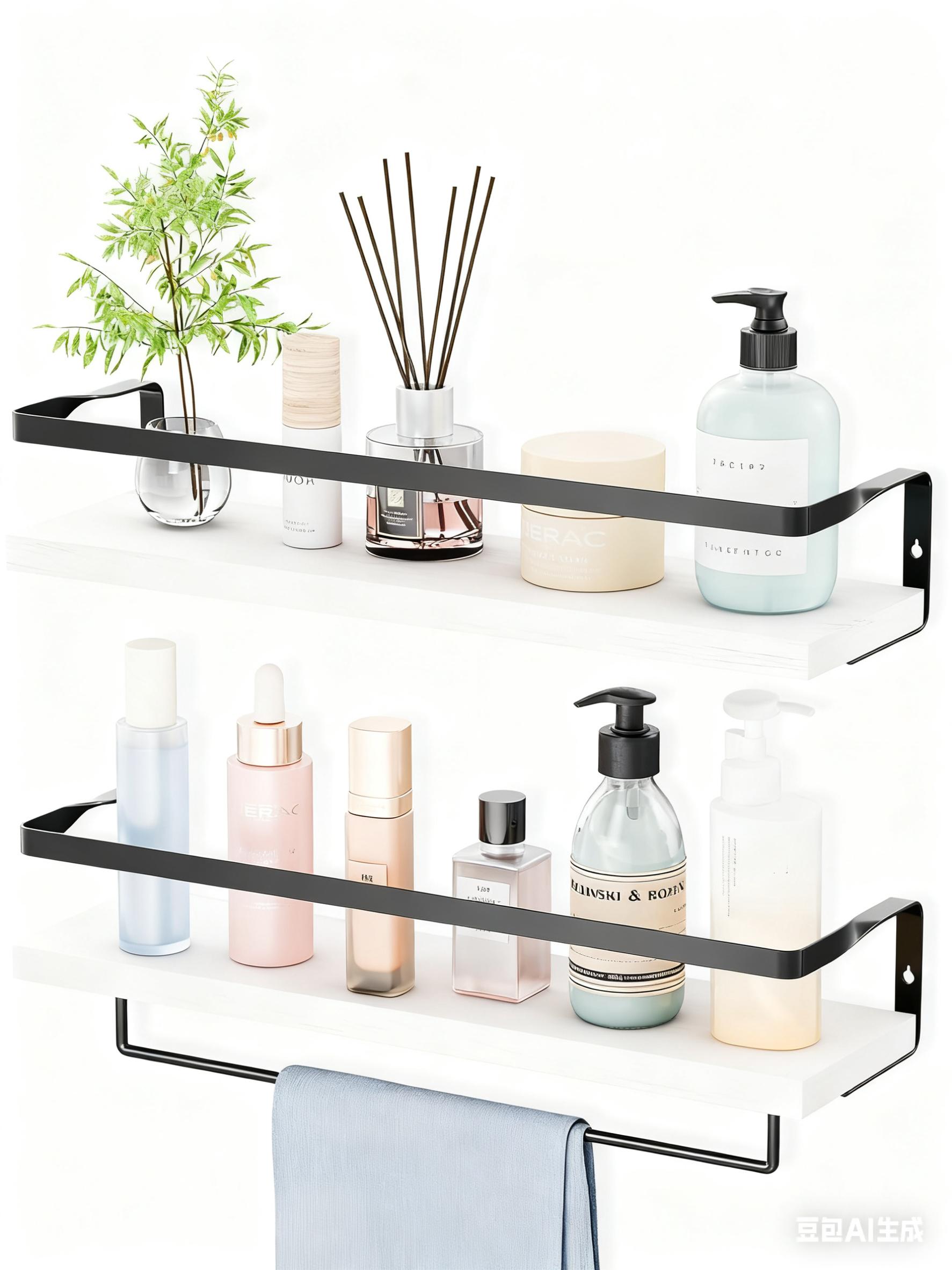 Vintage Floating Shelves Wall Mounted Heavy