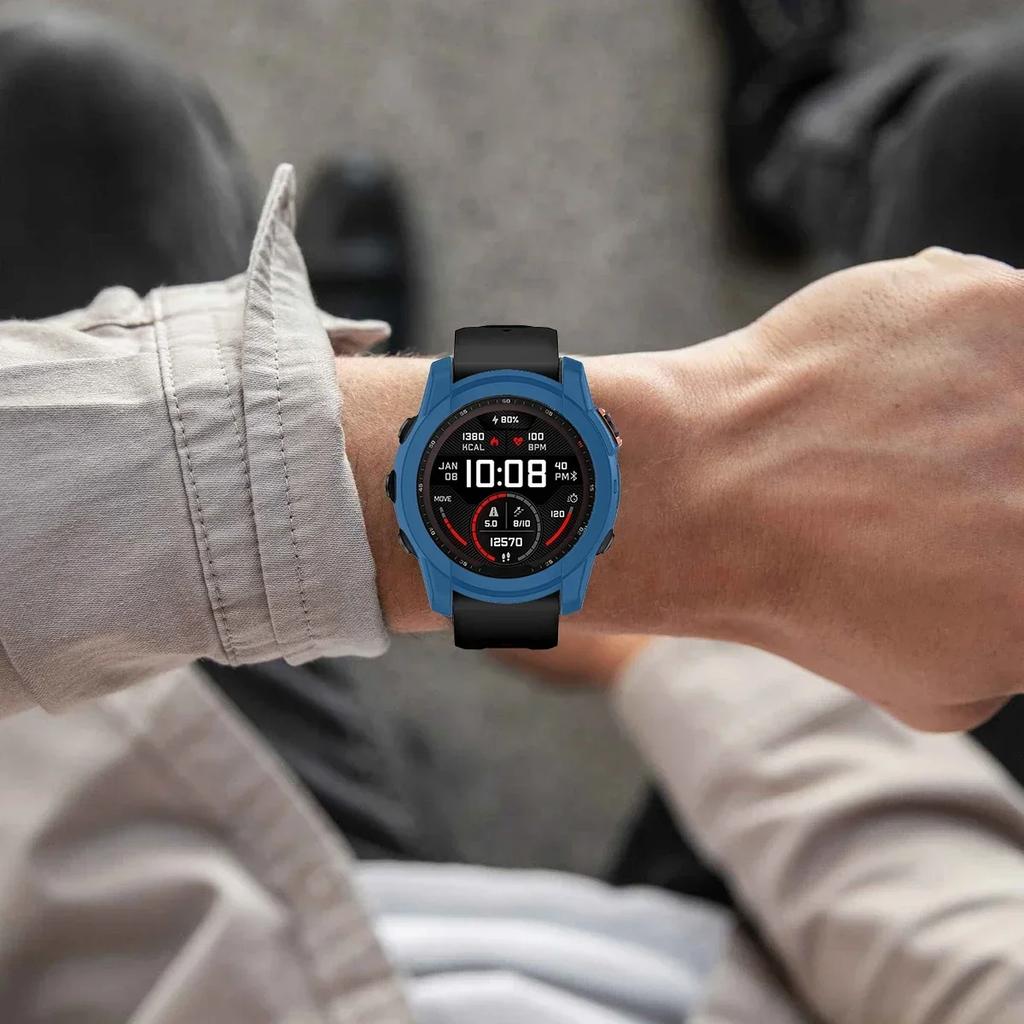Custodia in TPU per Garmin Fenix 7X Pro 6X 5X Enduro 2 Custodia Trasparente in Silicone Morbido per Garmin Tactix 7