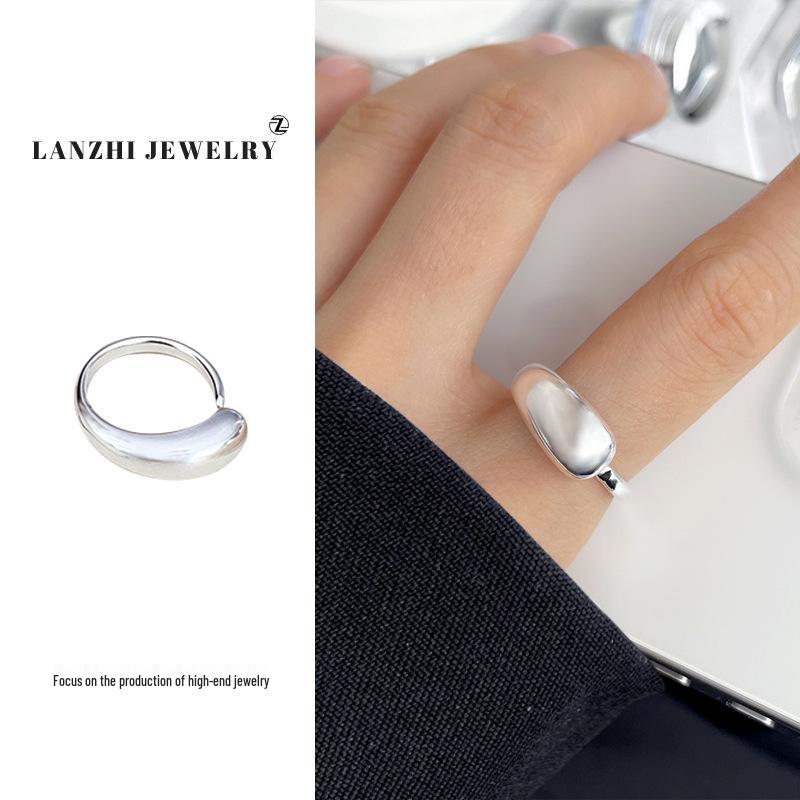 Inel Thai Argint pentru Femei, Stivuibil - Argint 925, Design de Nișă, Bijuterii Simple și Versatile