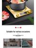 International 3500W Induction Cooker, 110V, EU/UK/US Standards, Commercial Flat and Concave Design