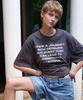 Eine A Lettering T-Shirt (Charcoal)