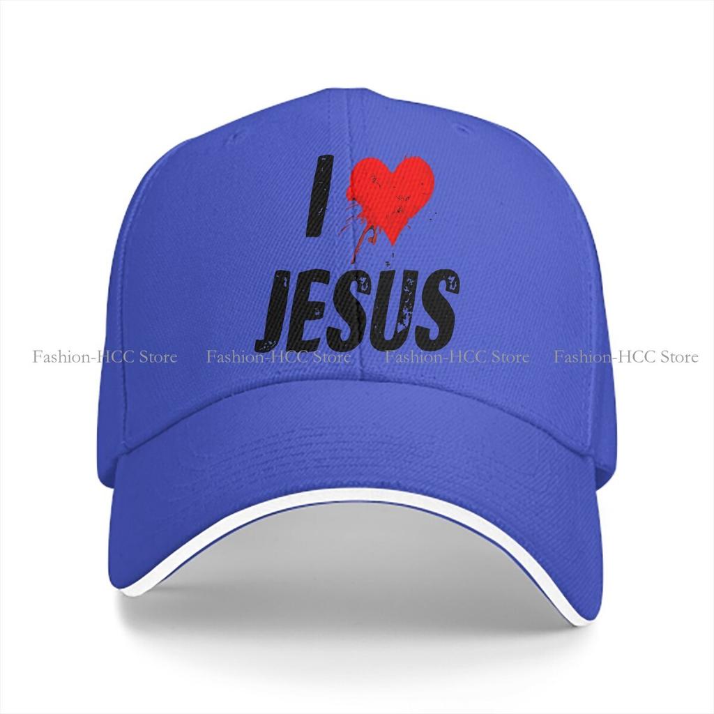 Jesus Christ Multicolor Hat Peaked Cap I Love Personalized Visor Protection Hats