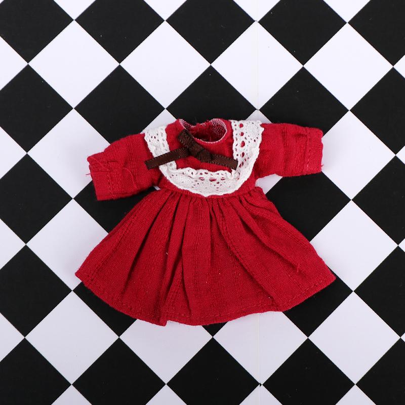 Ob11 Doll Lolita Dress Dress Collection Clothes Set for Obitsu11 GSC Molly 1/12 Doll Clothes Doll Accessories New 3 Color Cute Action