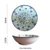 Yangg Ceramic Moroccan Style 3.5-inch Dipping & Snack Dishes, Set of 5