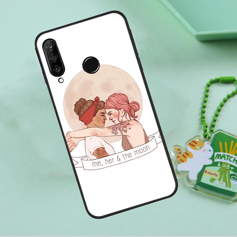 LGBT Gay Lesbian Pride For Huawei Nova 12i 12s 7i 8i 11i 9 10 SE Y90 Y60 Y70 Y72 Y61 Y91 P30 P40 Lite P60 Pro Case