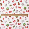 0.5m/1m/2m Pure Cotton Twill Christmas Printed Fabric for Sewing Curtain Scene Decoration Tablecloths Children's Clothing Fabric