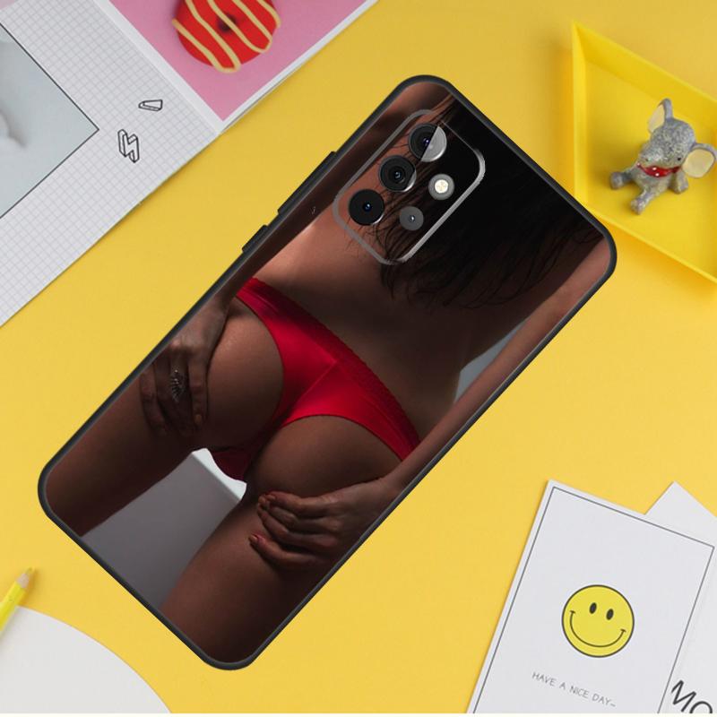 Экзотический сексуальный зад бикини девушка чехол для Samsung Galaxy A34 A35 A14 A15 A25 A53 A33 A13 A52 A32 A12 A51 A71 A54 A55 чехол Samsung A70