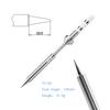 Mini TS100 TS101 Mini Digital Soldering Iron Bit Steel Welding Tips Easy Installation Replacement Heads 7Types Optional