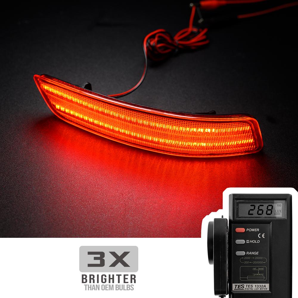 Für Lexus ES300h ES350 GS200t GS300 GS350 GS400h Basis F Sport Für Toyota Corolla E180 Led Hinten Stoßstange Reflektor Brems Schwanz licht