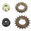 2 Stück Linksantrieb Fahrrad Freilauf Adapter Set Fahrrad Freilauf Adapter Set Fahrradzubehör