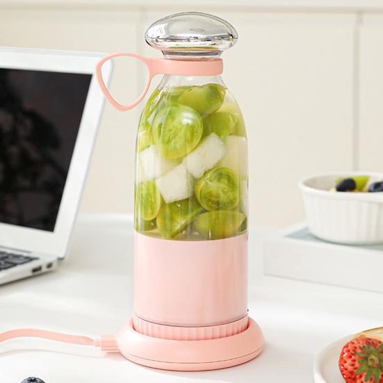 Fruit Juicer Portable Blender Food Grade BPA Free Large Capacity High Speed USB Rechargeable Fruit Vegetable Blender