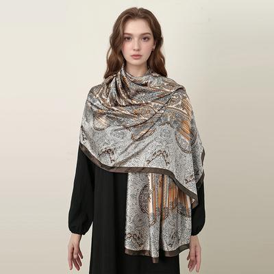 Luxury Brand Shawl Bohemian Style Cashew Print Scarf Shawl Hijab Scarf Female Foulard Soft Turban Head Wraps