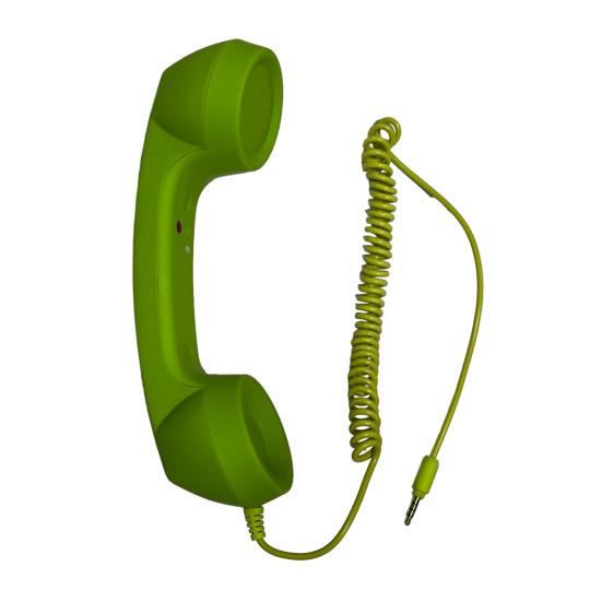 Mobile Phone Receiver Phone Handset with Retro 3.5MM Adjustable Volume And Microphone Mobile