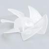 1 pz. Mini ventola in plastica di piccola potenza con 6 lame per motore asciugacapelli