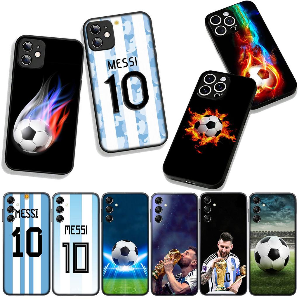 Sunset Football Number 10 for Motorola Moto G54 G05 G24 G45 G55 G75 G85 G15 G57 G86 Power Edge 50 30 Ultra Fusion neo Pro Case