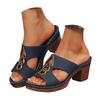 Walk Pro Womens Platform Sandals With Open Toe Women'S Flip Flops Chunky High Heels Opentoe Block Dress Bridal Zapatos Mujer