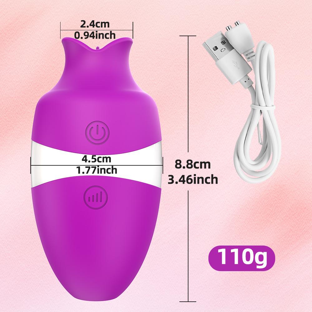 Nipple Vagina Tongue Licking Vibrator Massager Masturbation Dildo Vagina Massage Wand G-Spot Vibration Dildo Female AdultSex Toy