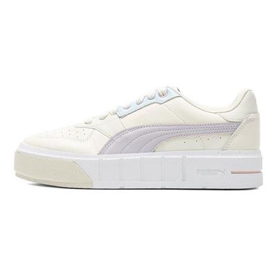 Cali Court Lth Comfortable Durable Low-Top Sneakers Women Sneakers Blue Purple Beige 393802-07