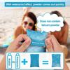 1PC small summer sand remover is suitable for beach sand removal bag powder bag sand removal beach vacation travel camping