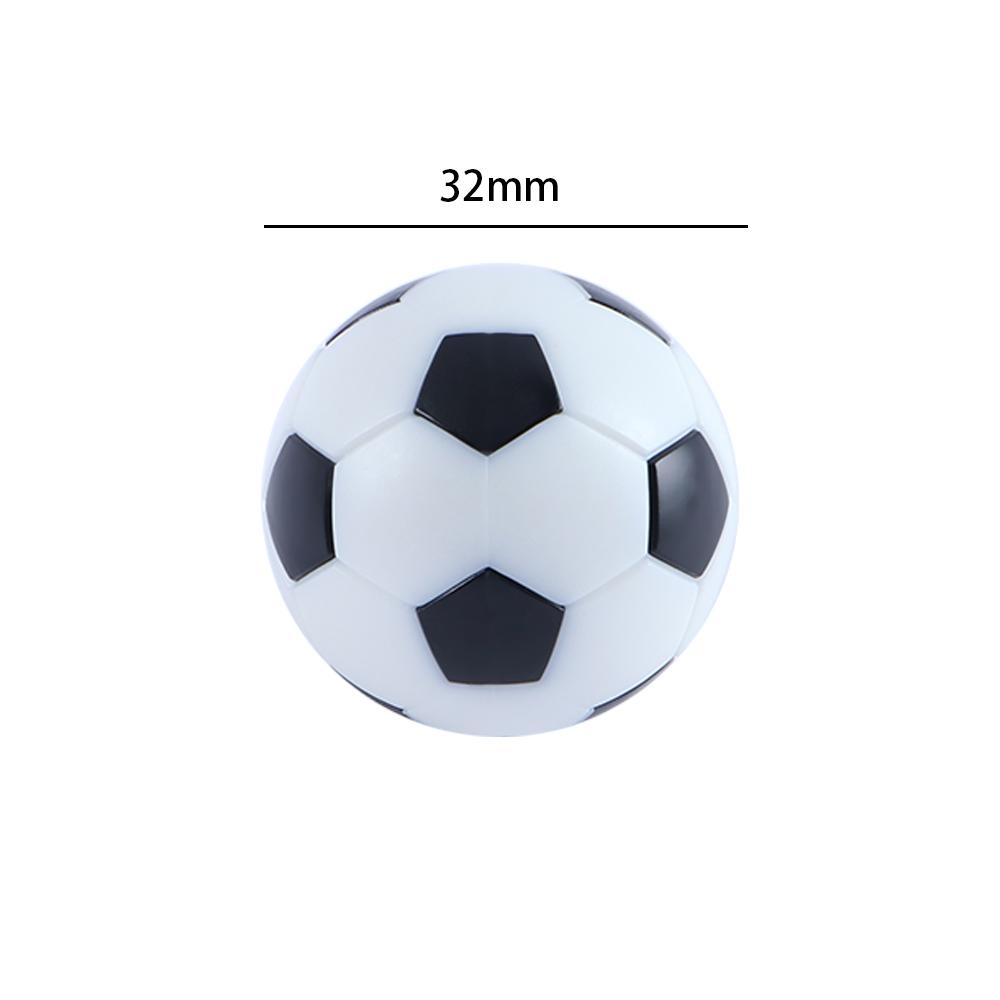 Black&White Durable Adult Mini Student Table Soccer Replacement Balls Football Tabletop Game