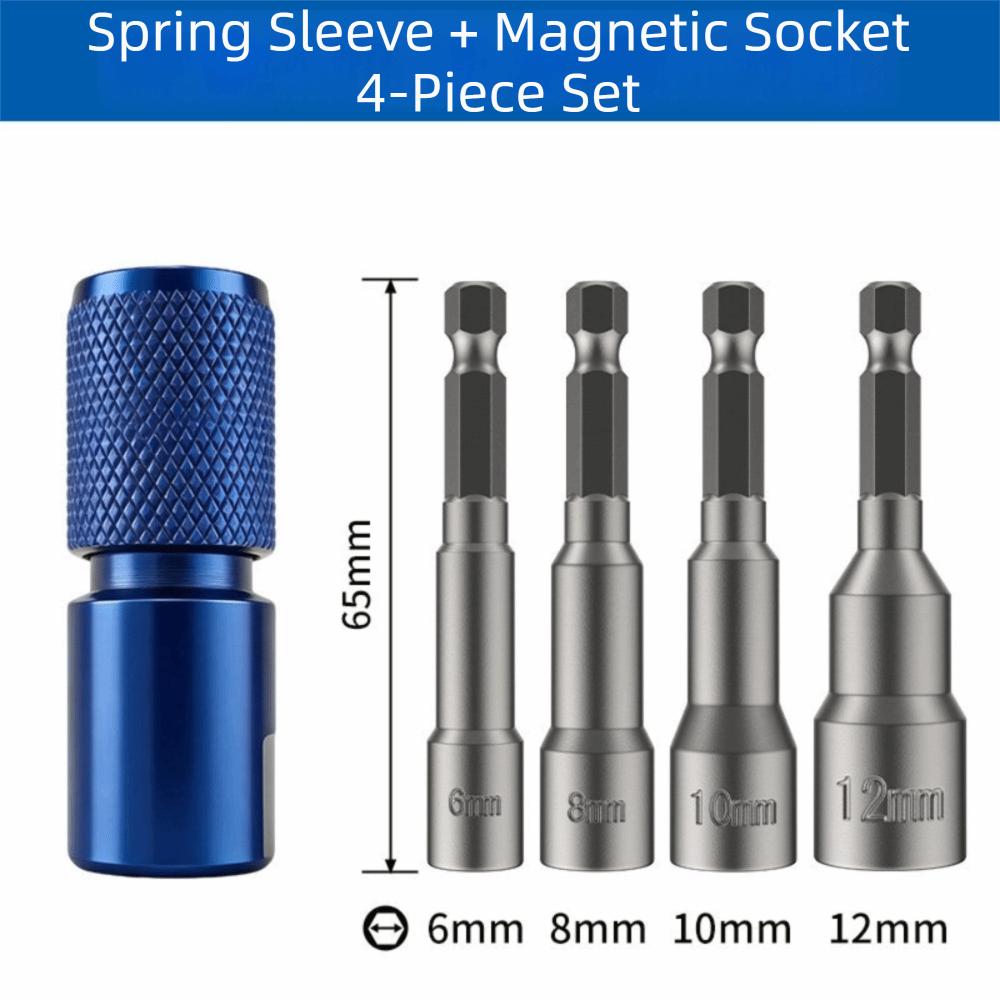 Compact Design Self-Locking Hex Shank Adapter M10 Thread Drill Converter  Professional Construction