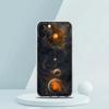 Earth Stars Space Luxury Phone Case For iPhone 16 15 14 13 12 11 Pro Max XS X XR SE 7 8 Plus Soft Silicone Clear Cover