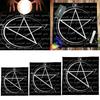 Divinations Tablecloth Pentagrams Astrologys Tarots Cards Tablecloth Altars Cloth Divinations Board Game Accessorys
