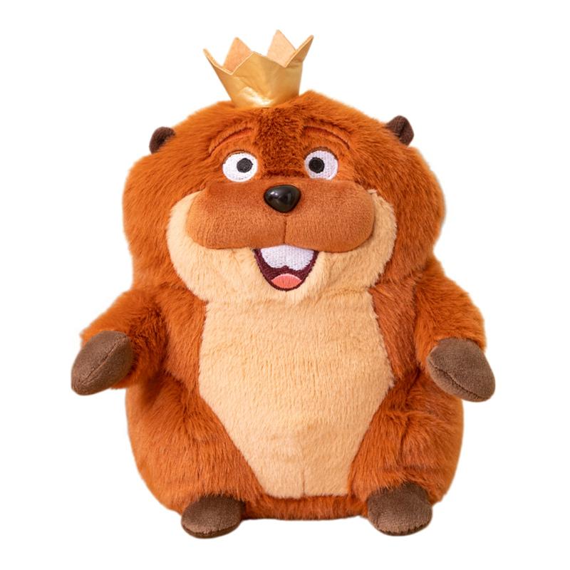 1Pc 20cm Lovely Beaver Plush Toys Funny Beaver Dolls King Beaver Plushie Doll Kids Girls Birthday Gift