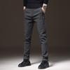 New Autumn Imitation Denim Casual Pants for Men Korean Slim Straight-leg Pants for Men