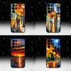 L-Leonid A-Afremov Oil Painting Phone Case For Samsung S 25,24,23,22,30,21,10,9,Ultra,Plus,Lite,FE,4,5 G Black Soft Case