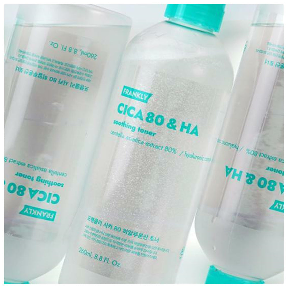 FRANKLY Cica 80% Hyaluronic Acid Toner 260 Ml