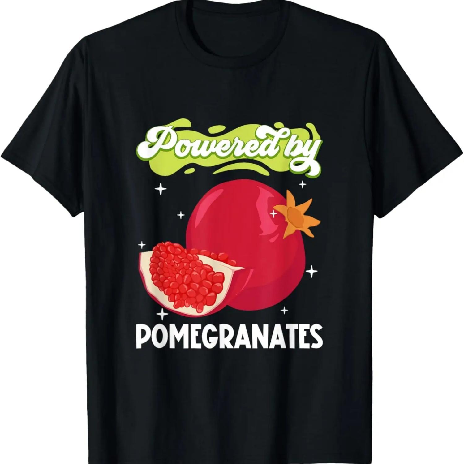 

Just a Girl Who Loves Pomegranate T-Shirt XXXXXL чорний