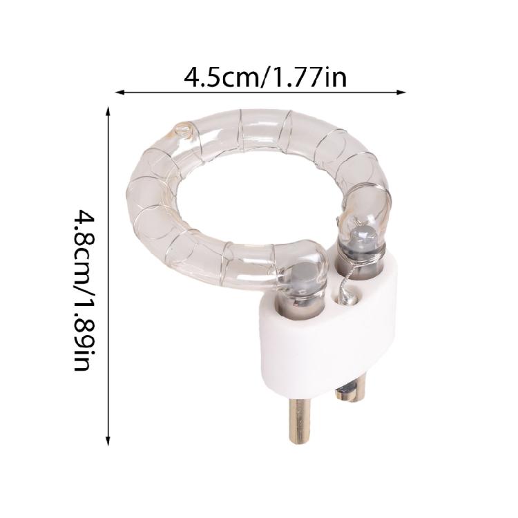 Efficient 300W Flash Tube Replacement for AD300pro Flash Glass Dome Seamlessly Integration Outdoor Studio Equipment