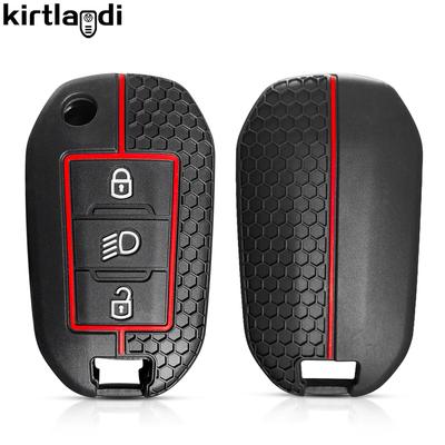 Silicone Key Cover Car Key Case For Citroen C5 C3 C4 C8 Berlingo For Peugeot Partner Rifter 208 308 508 407 2008 3008 Expert