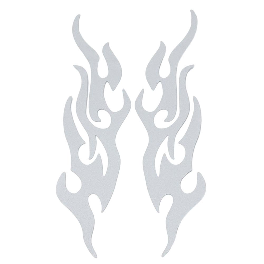 1 Set DIY Flamme Vinyl Aufkleber Aufkleber Wasserdicht Universal Für Auto Motorrad Gas Tank Motorrad Flamme Aufkleber Kit Decals