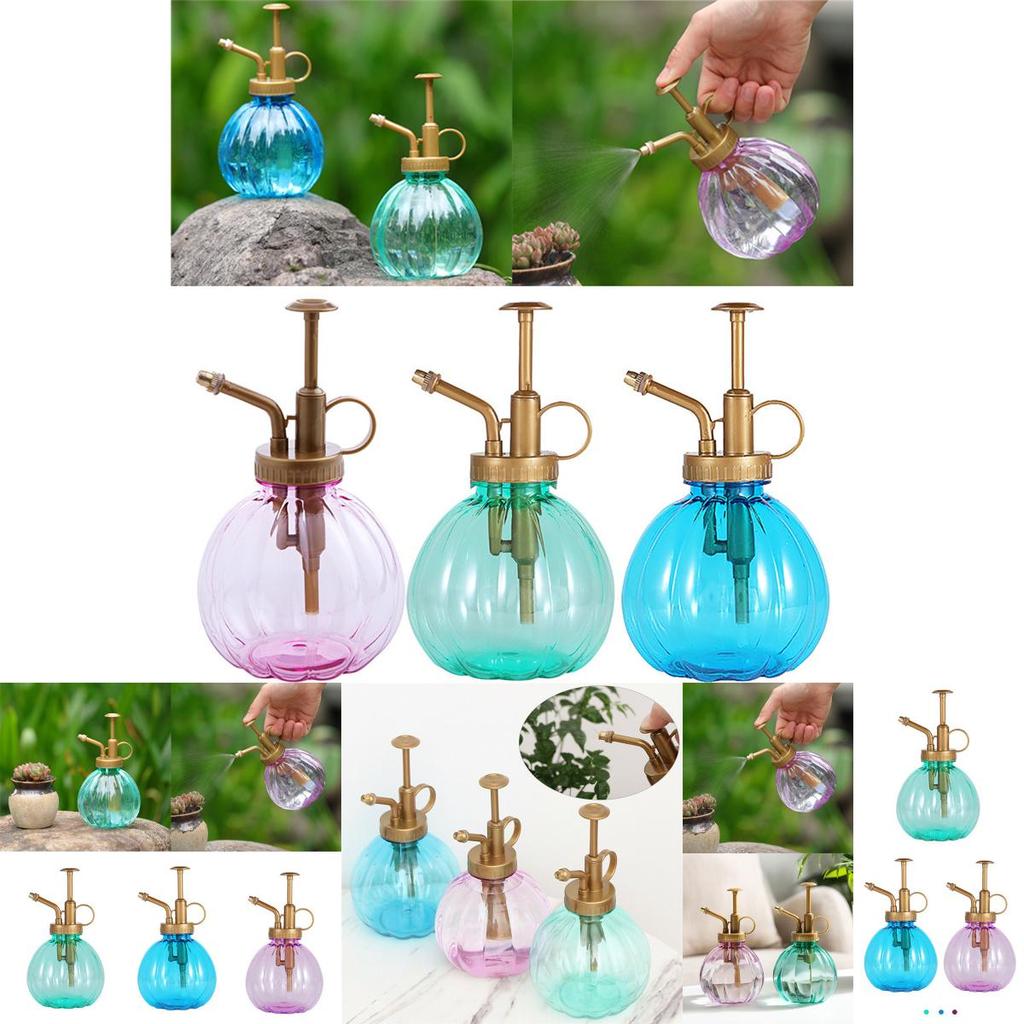 Antike Kürbisförmige Gießkanne Gartengerät mit Feinsprühflaschendesign