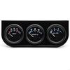 Q9QD Multiple Parameter 12V 24V Compatible Triple Instrument Cluster Gauge For Vehicle Use