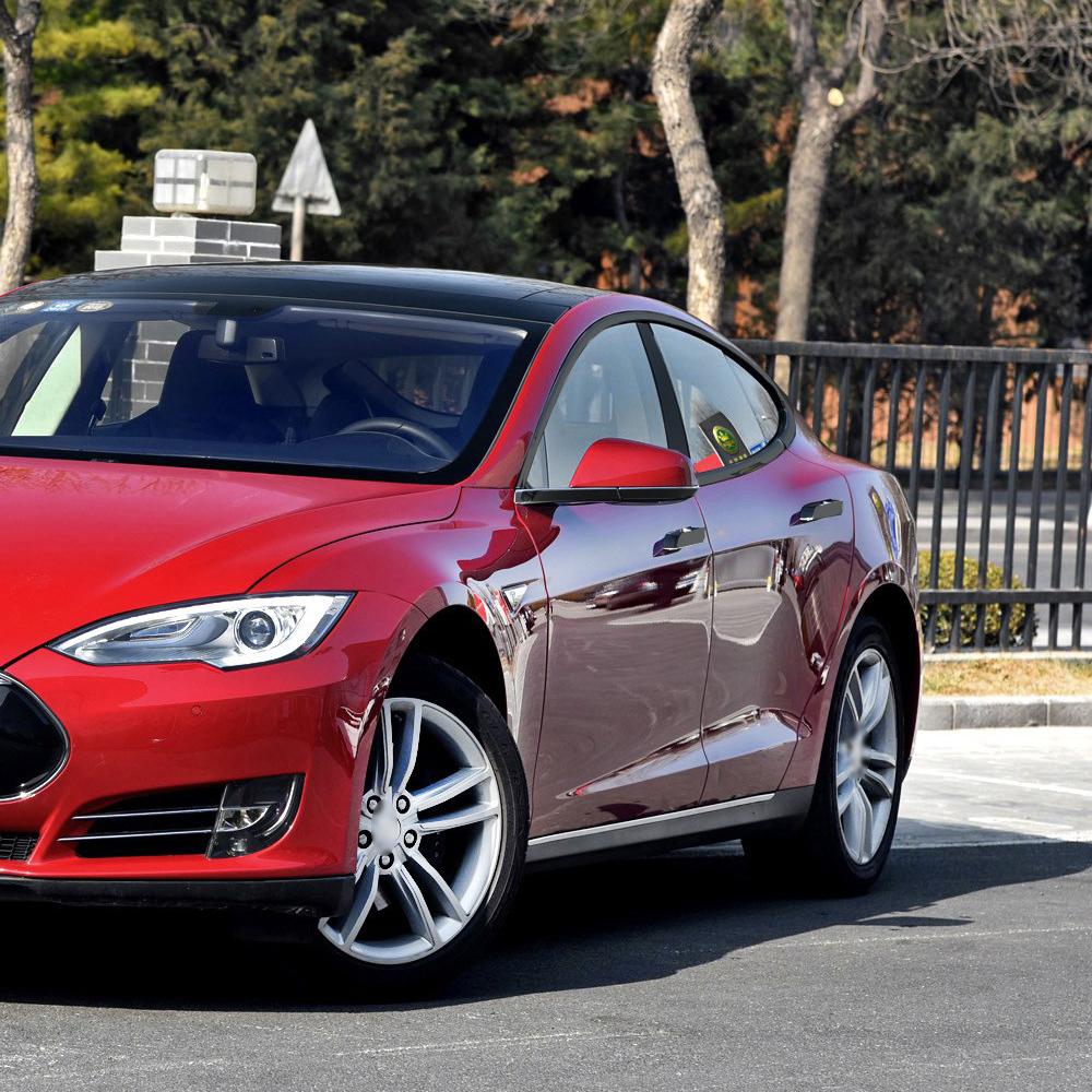 Matte Black PVC Car Window Decorative Strip Sticker for Tesla Model S 2014-2020 Exterior Protection Accessory