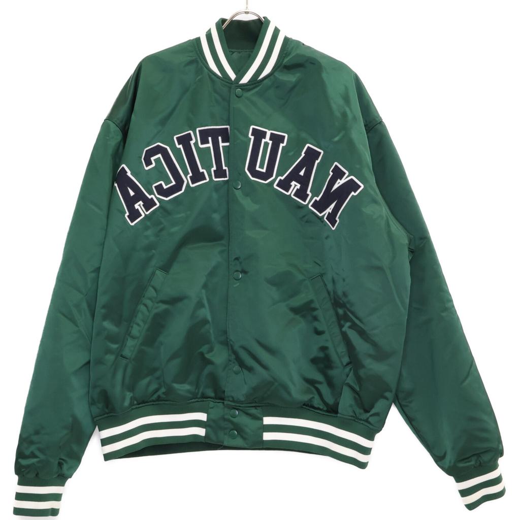 NAUTICA Green Riversil Front Logo Jacket Jacket XXL greenUsed