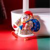 Corsage Pin Clothing Accessories Christmas Pins Women Brooch Santa Claus Brooch New Year Gift