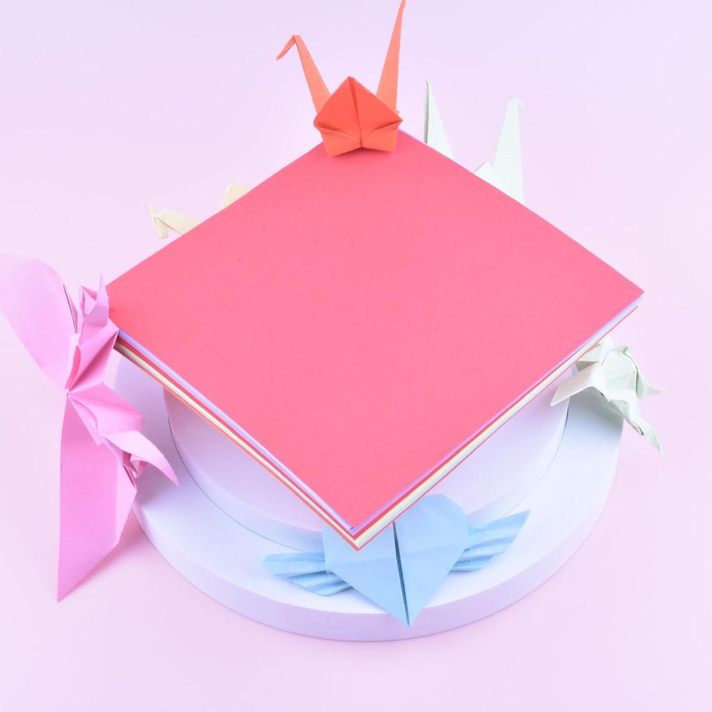 10-Color 15x15cm Origami Paper for Kids - DIY Crafts & Flower Cutting