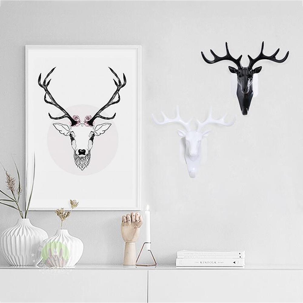 Home Decoration Deer Wall Hook Size 18.5cm*17cm