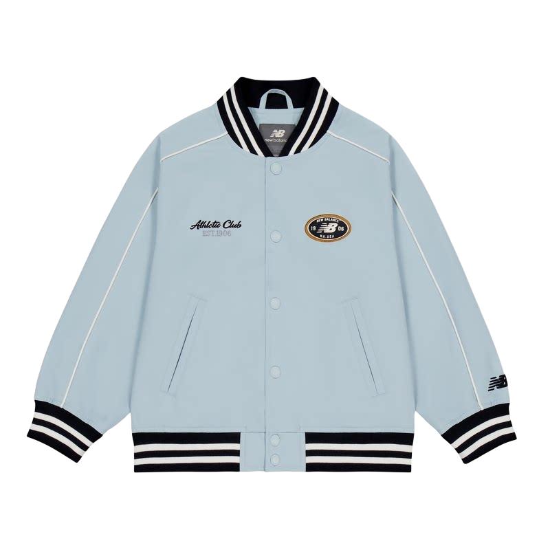New Balance Baseball Jacket SS26 Kids ND7AG1E013-MNT 110