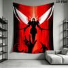 ULTRAKILL Wall Tapestry Aesthetic Wall Hanging Printed Fabric Blanket Decorative Tapestries for Bedroom Living Room Home Decor
