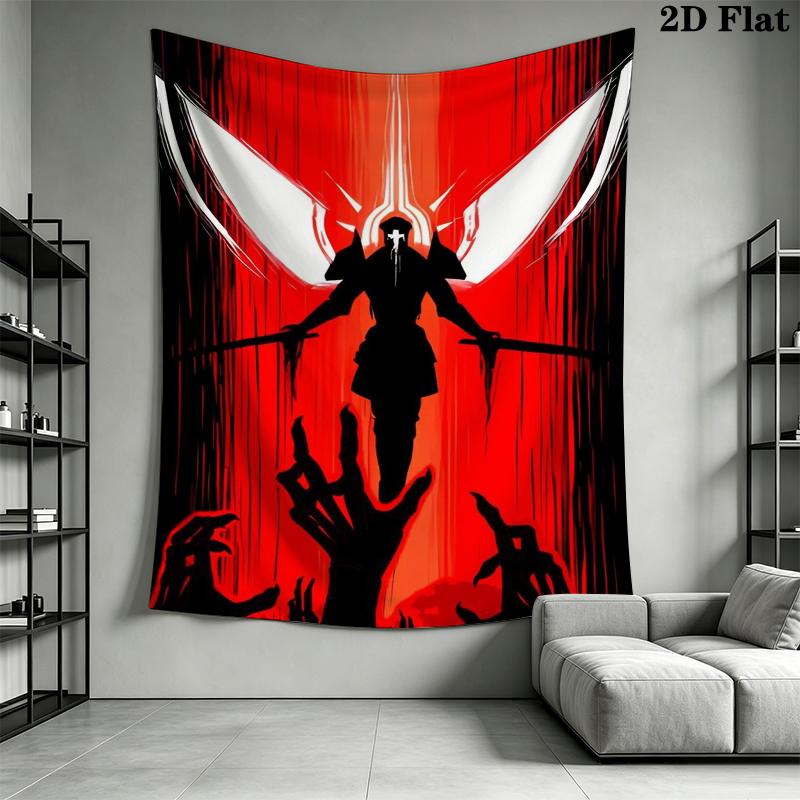 ULTRAKILL Wall Tapestry Aesthetic Wall Hanging Printed Fabric Blanket Decorative Tapestries for Bedroom Living Room Home Decor