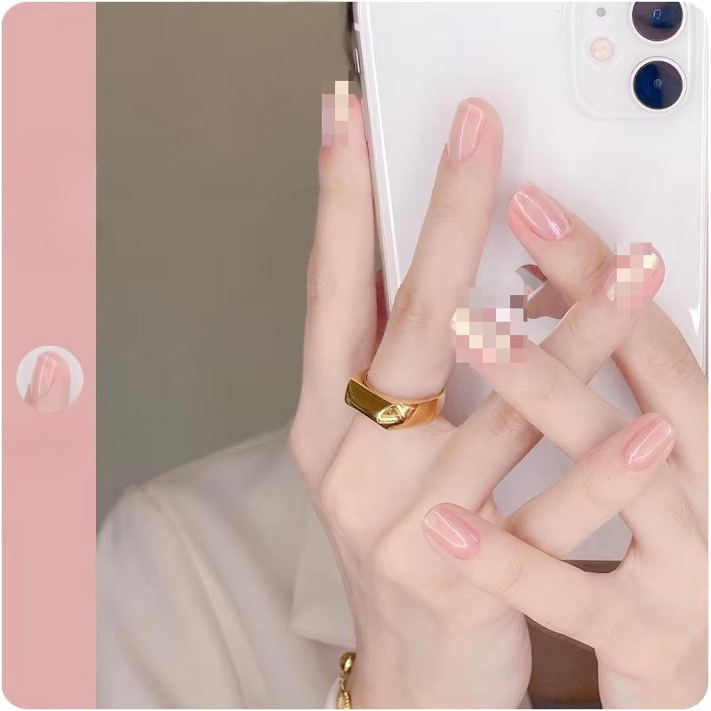 European and N Seal Color Bloom Print Neutral Nail Polish Tear-free and Bake-free Watercolor Nail Polish
