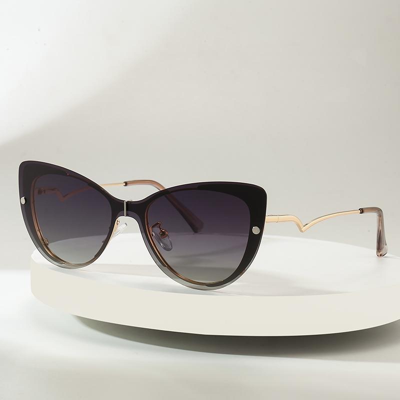 New Fashion 2-in-1 Cat Eye Sunglasses Magnetic Myopia Glasses For Men Women Stylish UV Protection